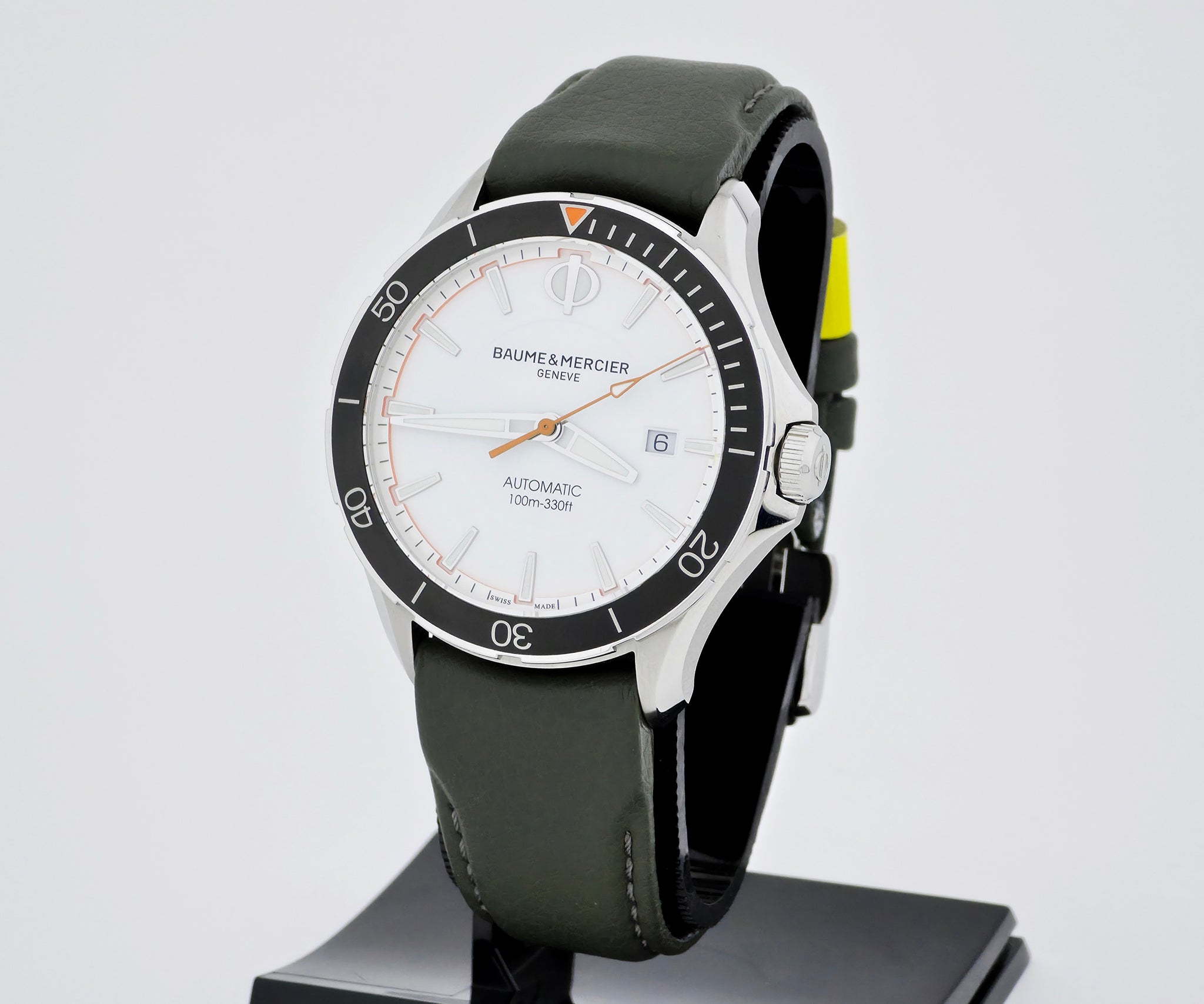 Baume & Mercier Clifton Club Automatic, 42mm Steel Men's watch Ref: 65827