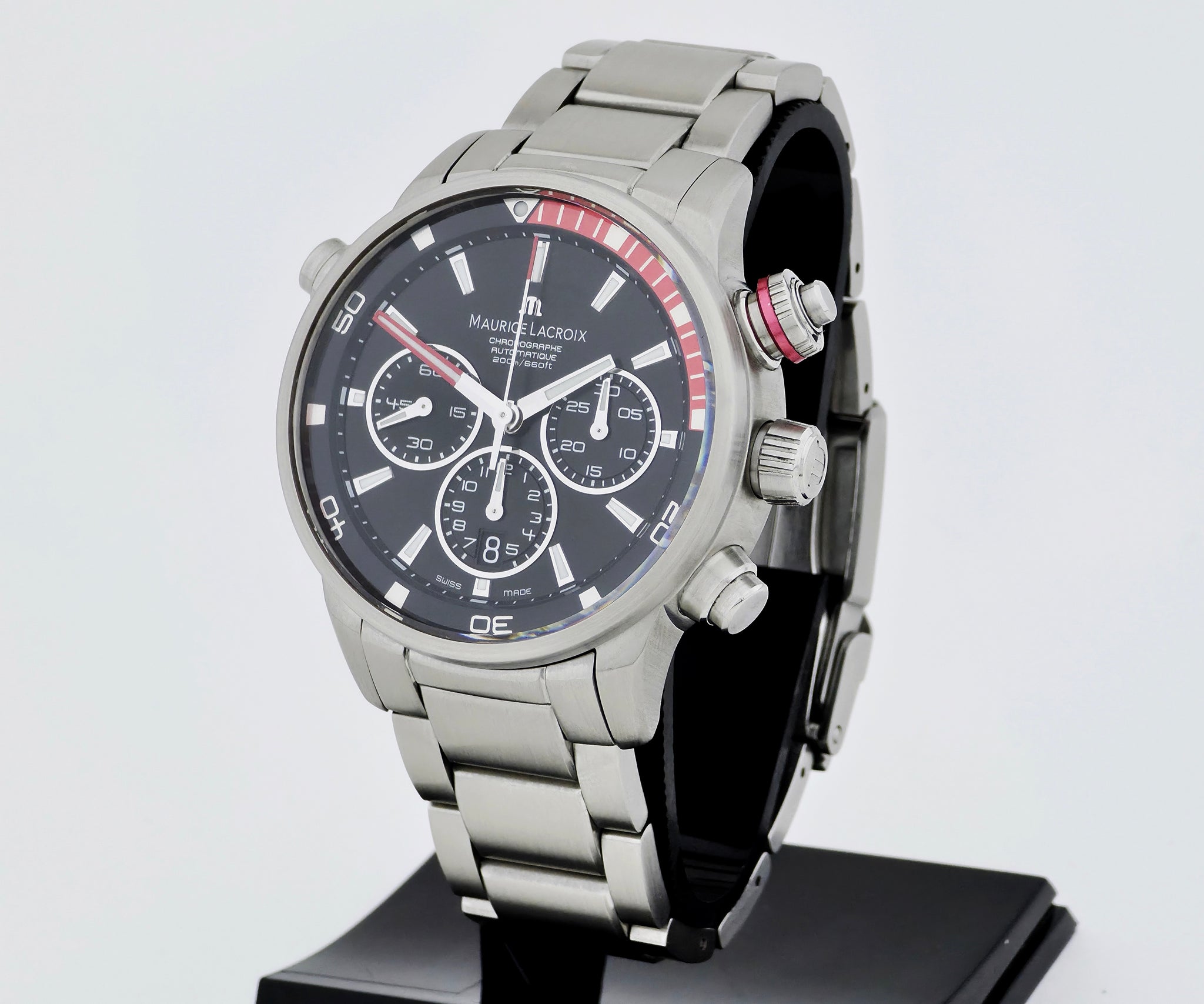 Maurice Lacroix Pontos S Chronograph Automatic PT6018 Steel case 44mm
