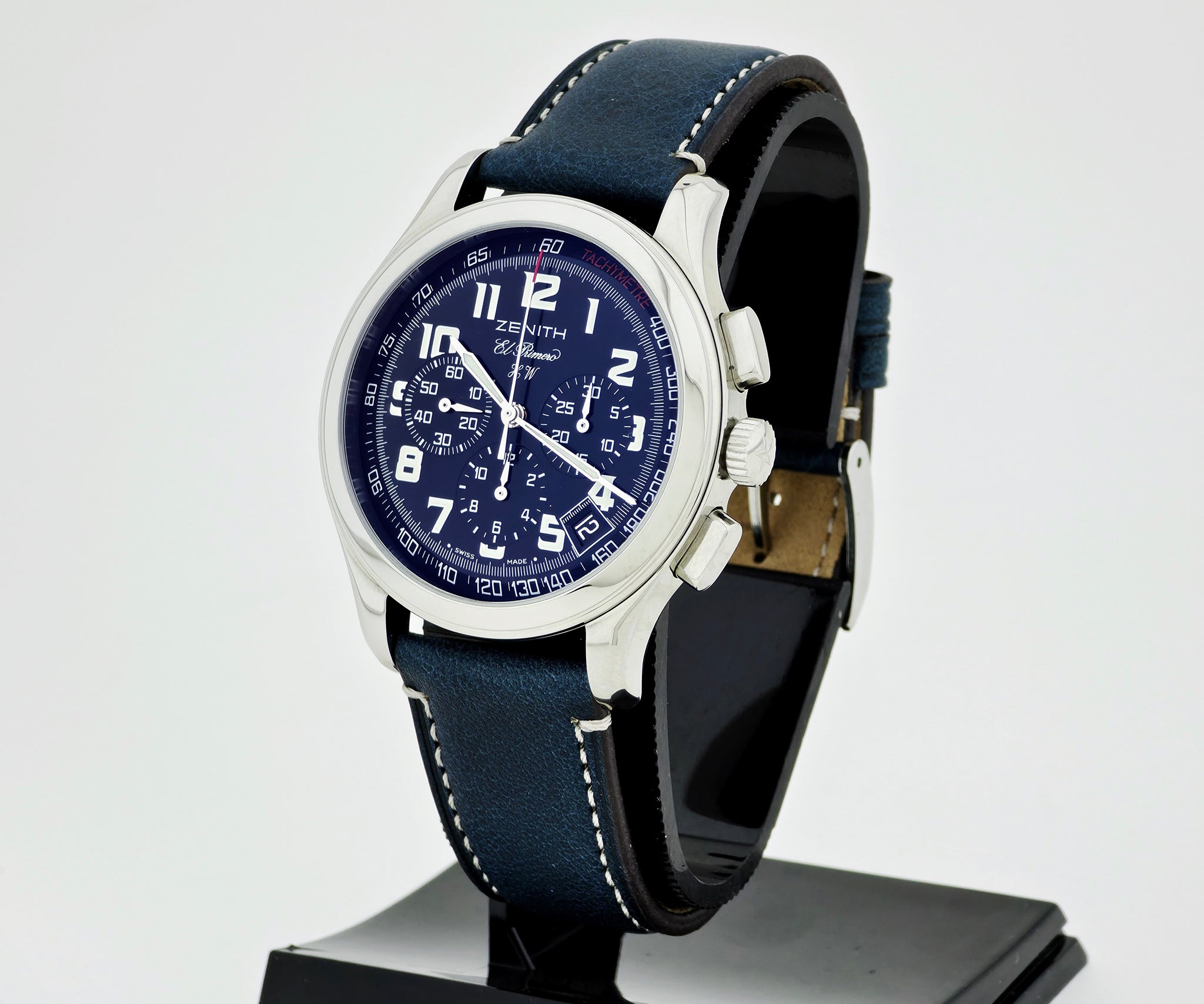 ZENITH El Primero Hand Wound Chronograph Mechanical Cal. 420 Steel case 40mm 01.0500.420