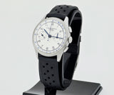 1940s Swiss Chronographe mechanical Excelsior Park 4.  Steel case 35.5mm