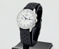 1940s Swiss Chronographe mechanical Excelsior Park 4.  Steel case 35.5mm