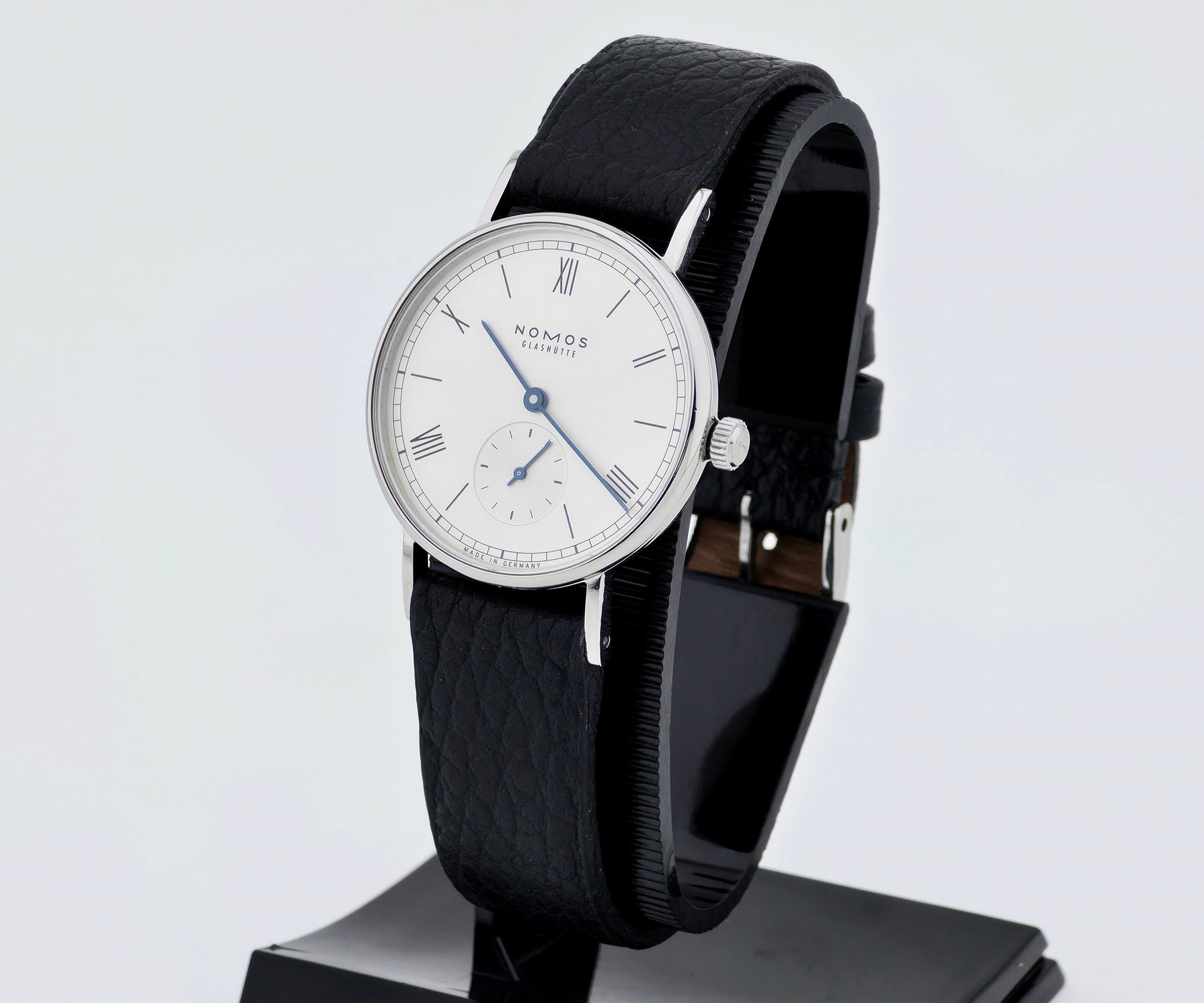 NOMOS Glashutte Ludwig Mechanical Cal. 7001 Steel case 33mm Ref: 244 / 201
