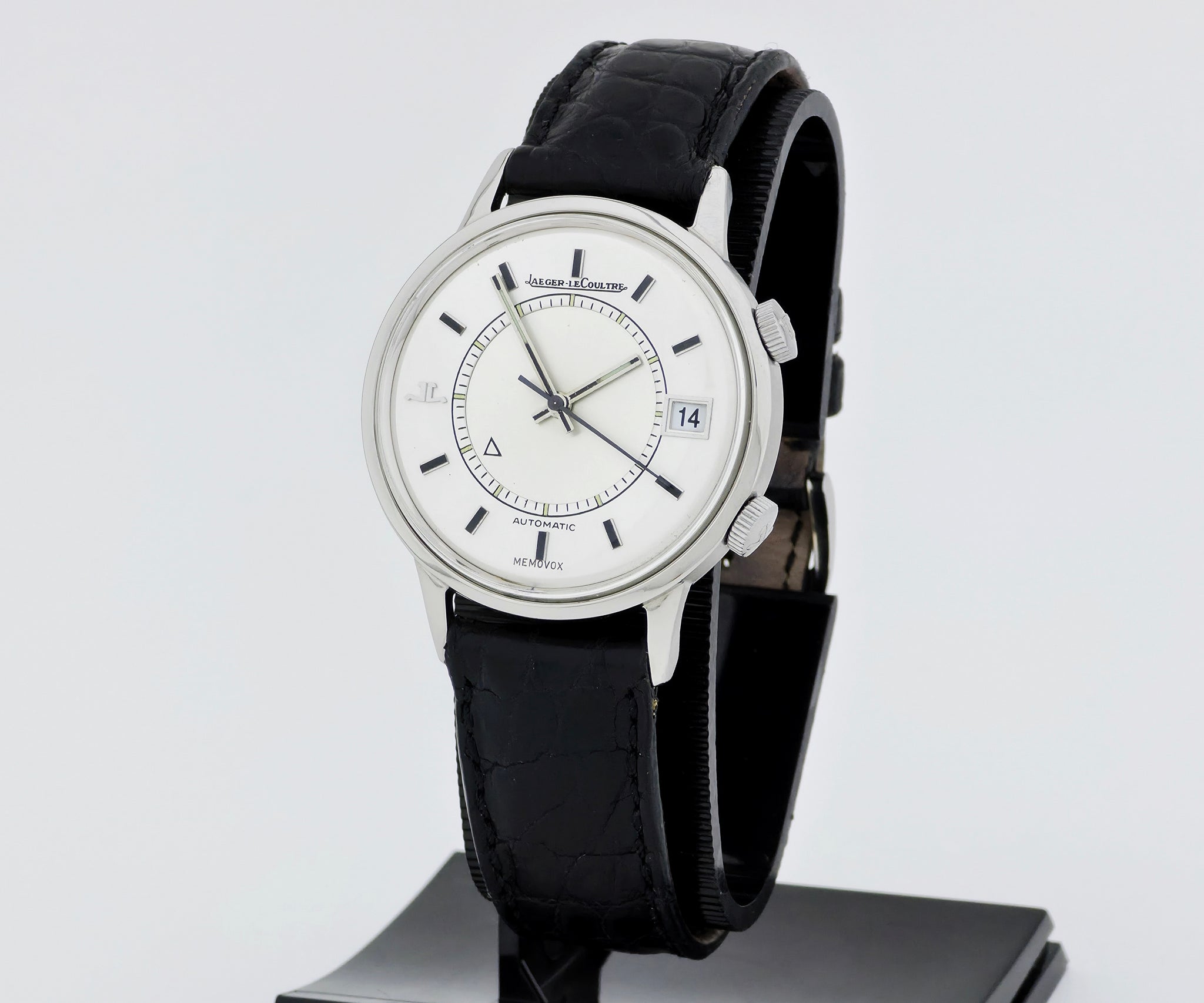 Jaeger-LeCoultre Memovox "Speed Beat" automatic Cal. 916 Steel case 37mm Ref: E875