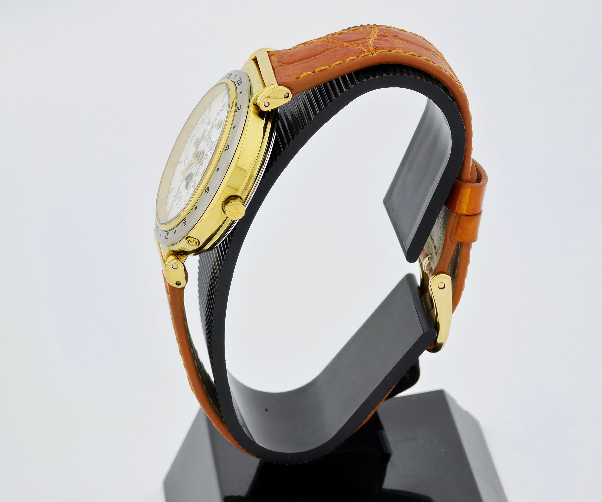 Rare WINTEX MoonPhase Full-Calendar Automatic, Two-tone Unisex watch 33mm