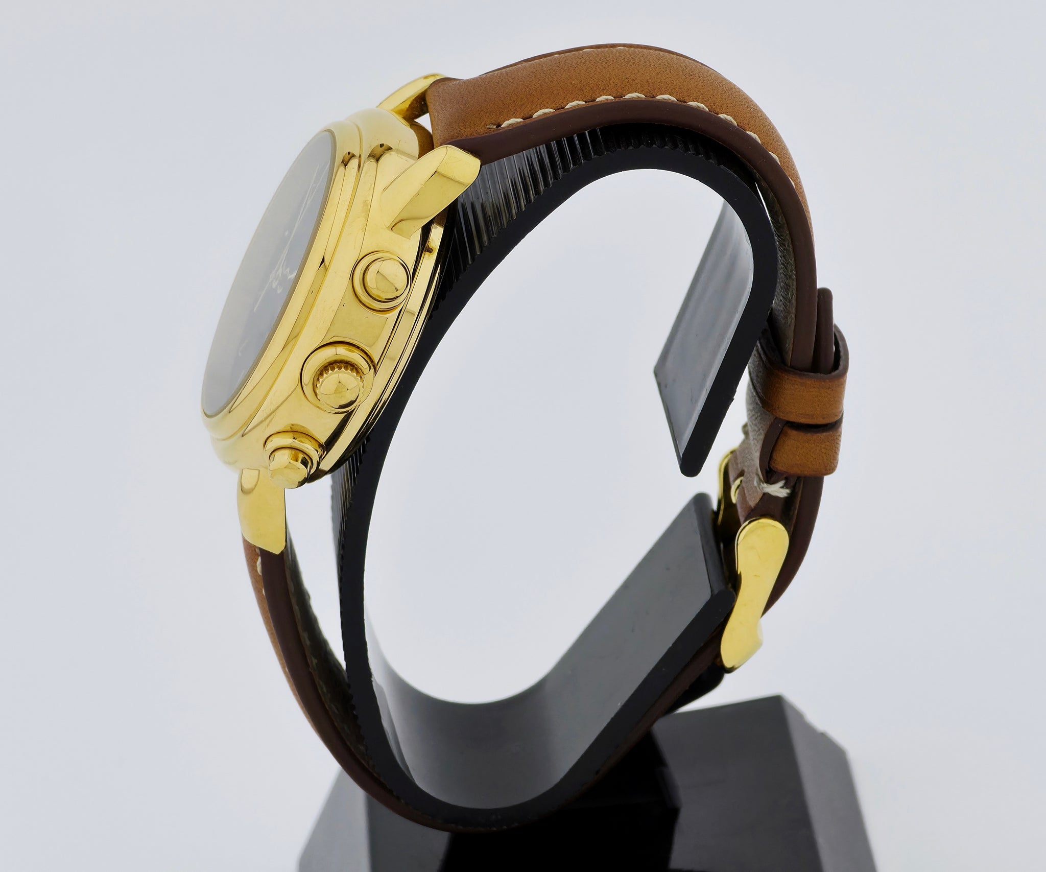 THEOREIN Chronograph automatic Cal. 7758 Moon phase, 38mm Gold plated case