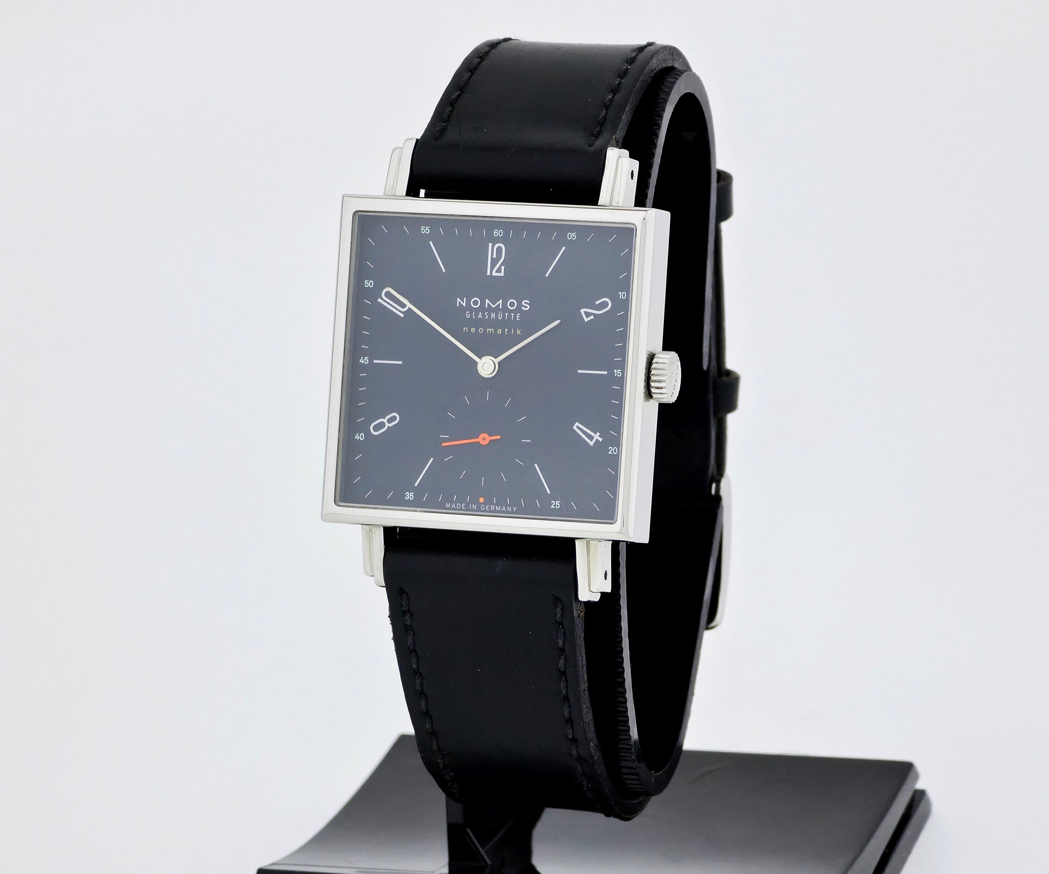NOMOS  Glashutte Tetra Neomatik Automatic Cal. 3001 Dark Blue dial steel Men's watch