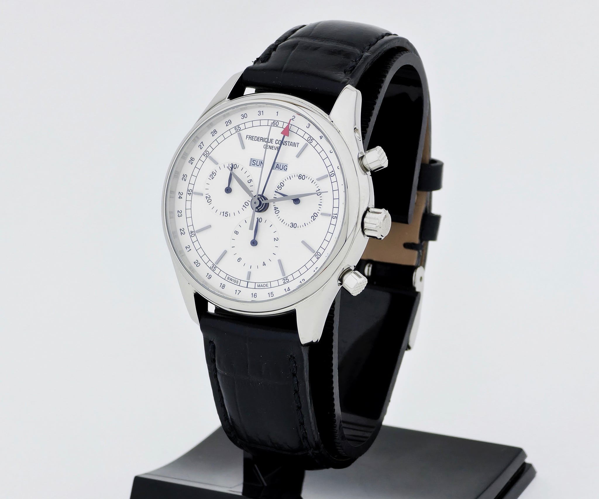 Frederique Constant Classics Chrono Quartz Triple Calendar 40mm Steel FC-296X5TB4/5/6