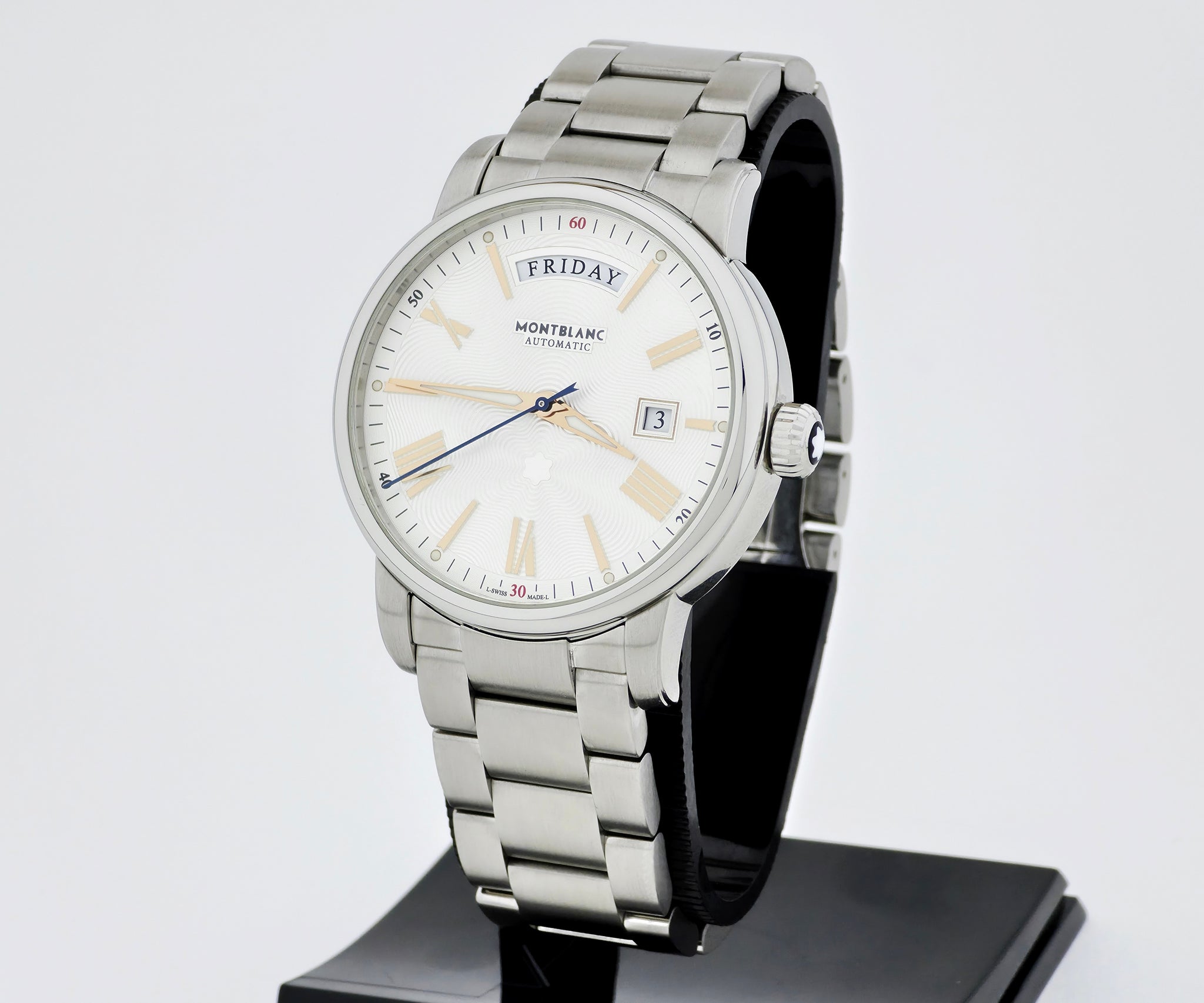 Montblanc Star 4810 Day-Date Automatic 40mm Steel Men's watch Ref: 7391