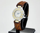 Cartier Must De 21 Quartz, Two-tone Unisex watch Ref: 9011