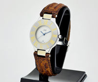 Cartier Must De 21 Quartz, Two-tone Unisex watch Ref: 9011