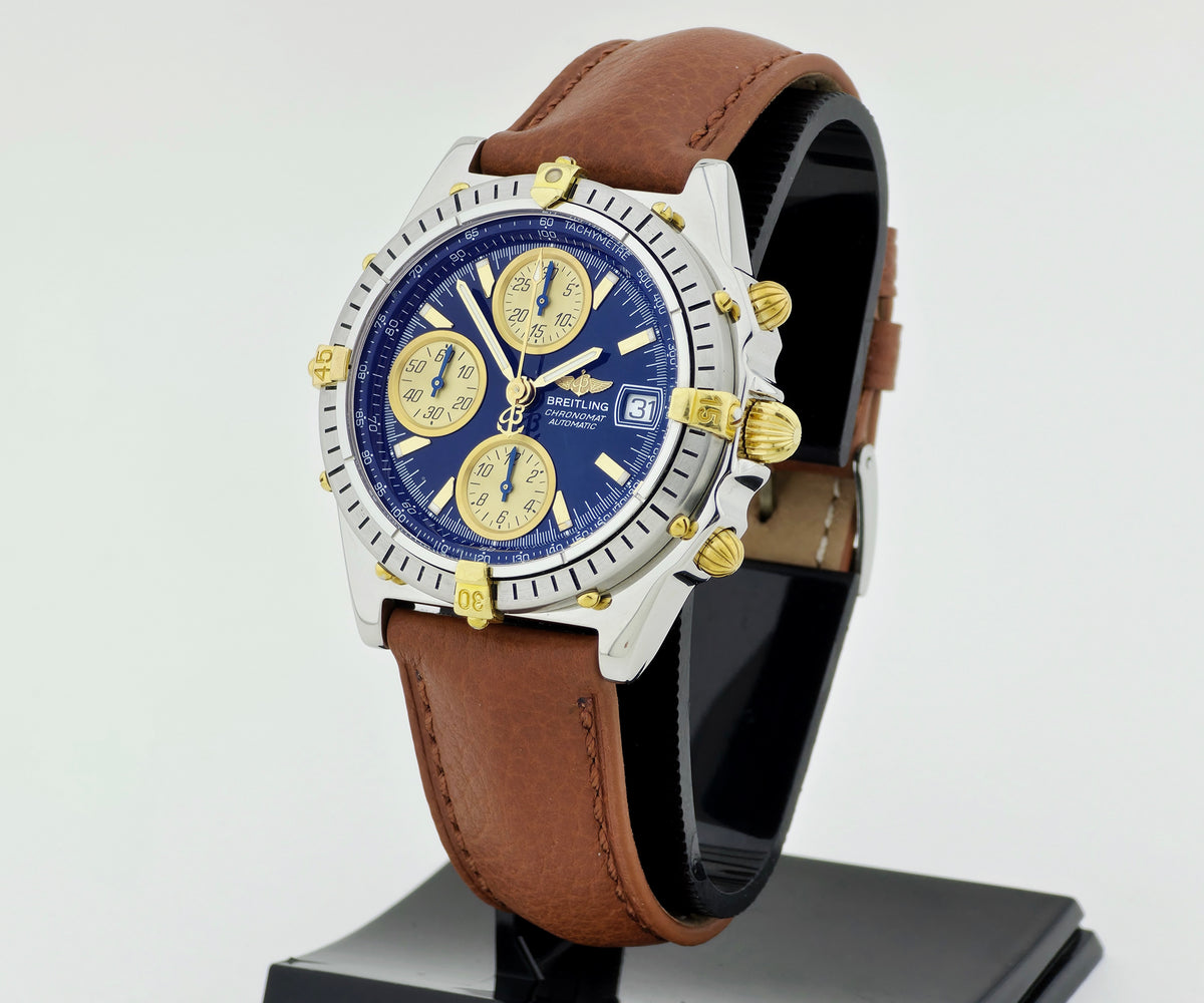 BREITLING Chronomat Chronograph Automatic 40mm 18k Gold & Steel Men's watch D13352