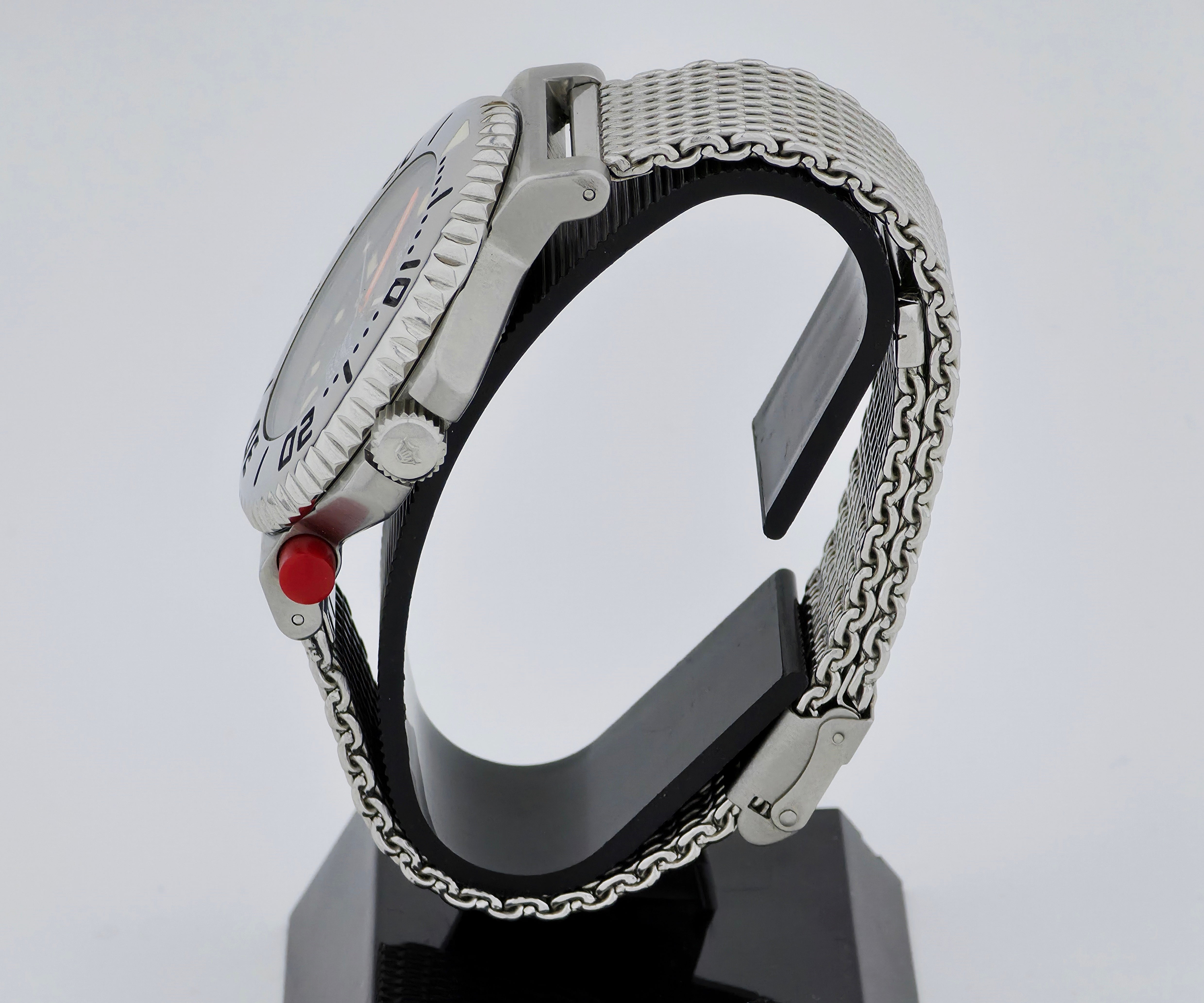 Squale TIGER Automatic 300m divers watch 44mm Steel case Ref: 2007