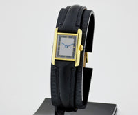 Cartier Must de Tank Vermeil 925 Silver & Gold plated Women's watch Ref: 5057001
