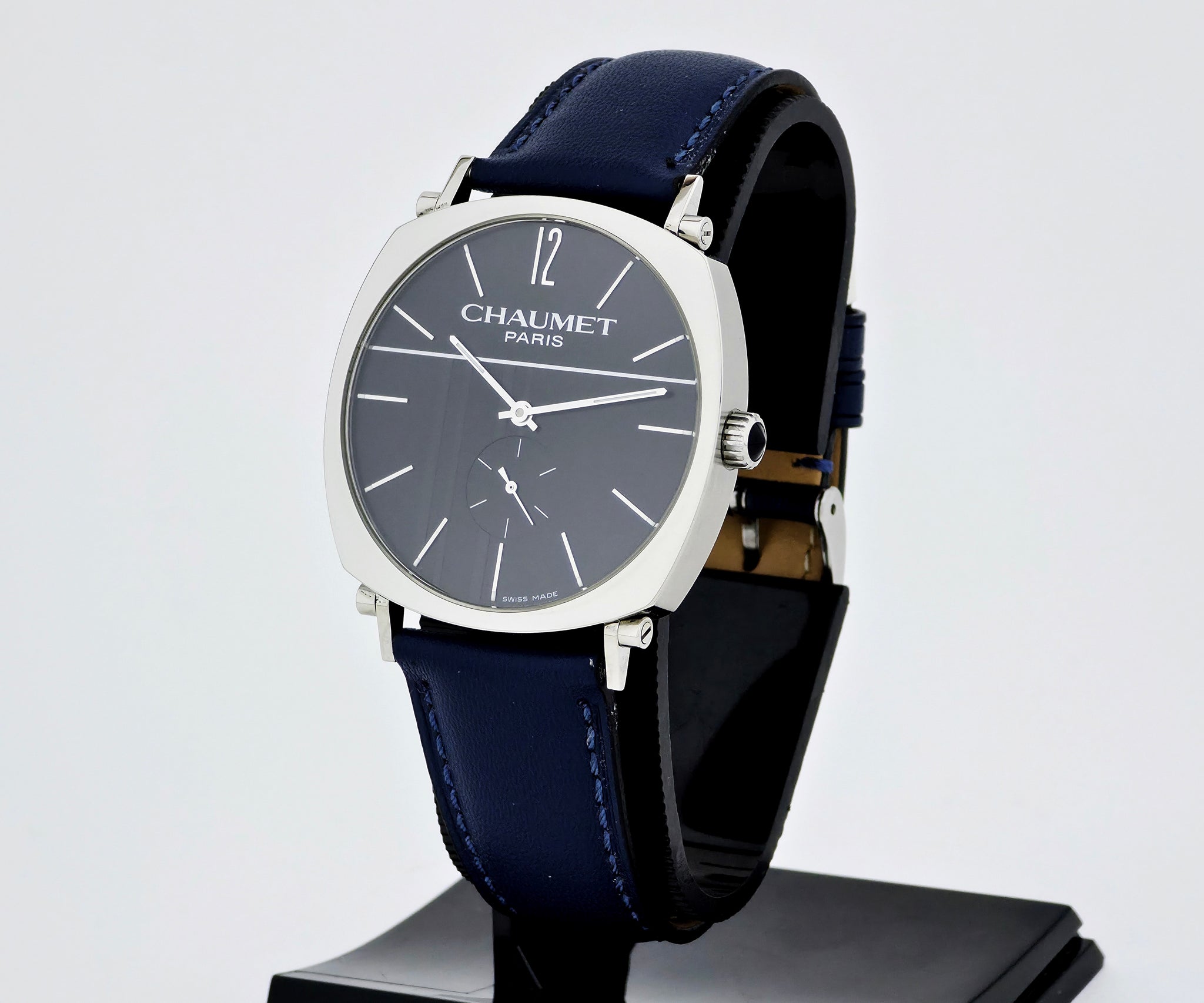 CHAUMET Paris Dandy Mechanical 38mm Stainless steel men's watch Ref: 1228