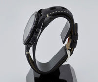 DPW Pluton Army Aviation Watch 1888-1988 Steel Black PVD plated Quartz 41mm