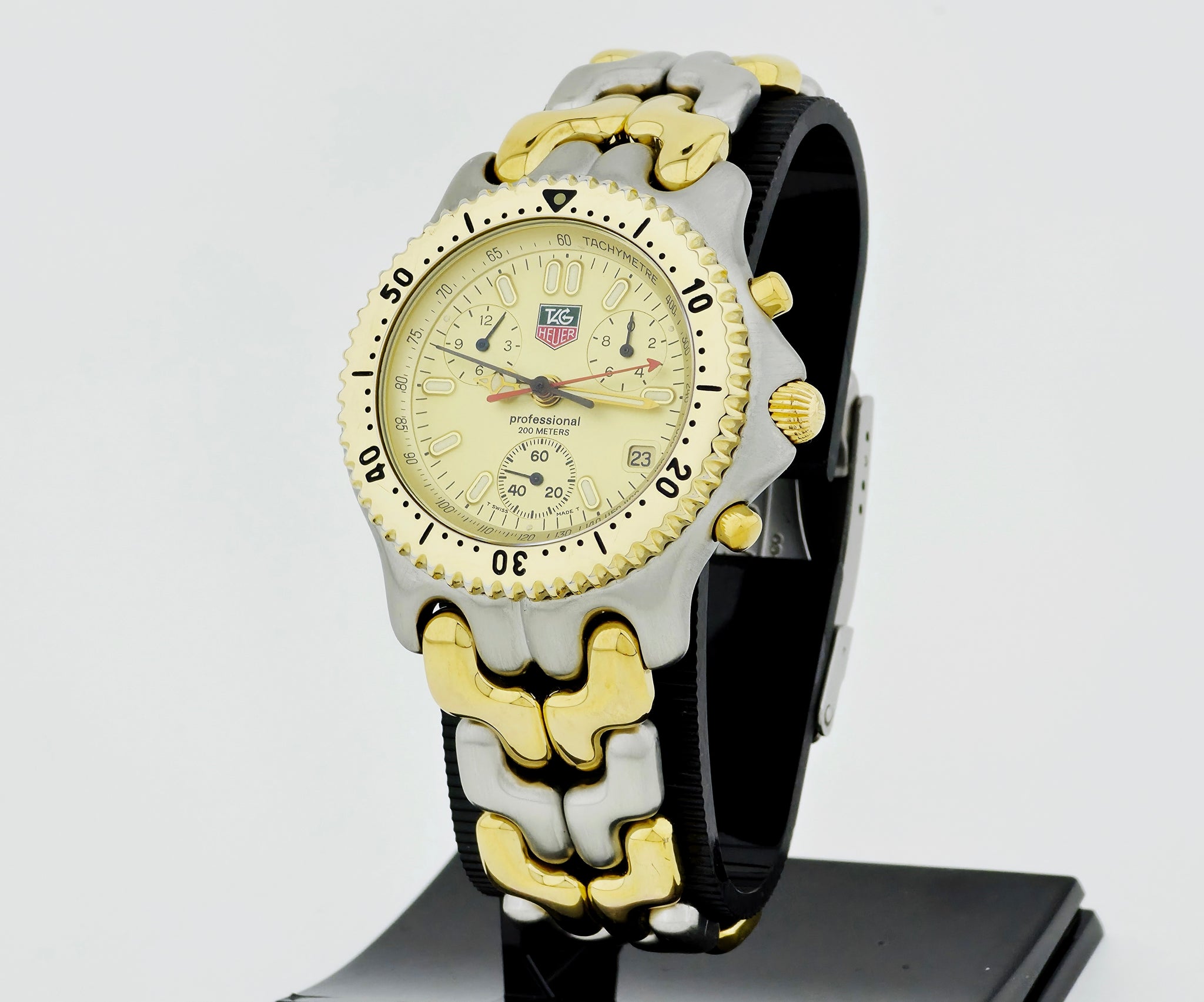 Tag Heuer Professional 200m Chronograph Quartz, Two-tone Men's watch CG1121-0