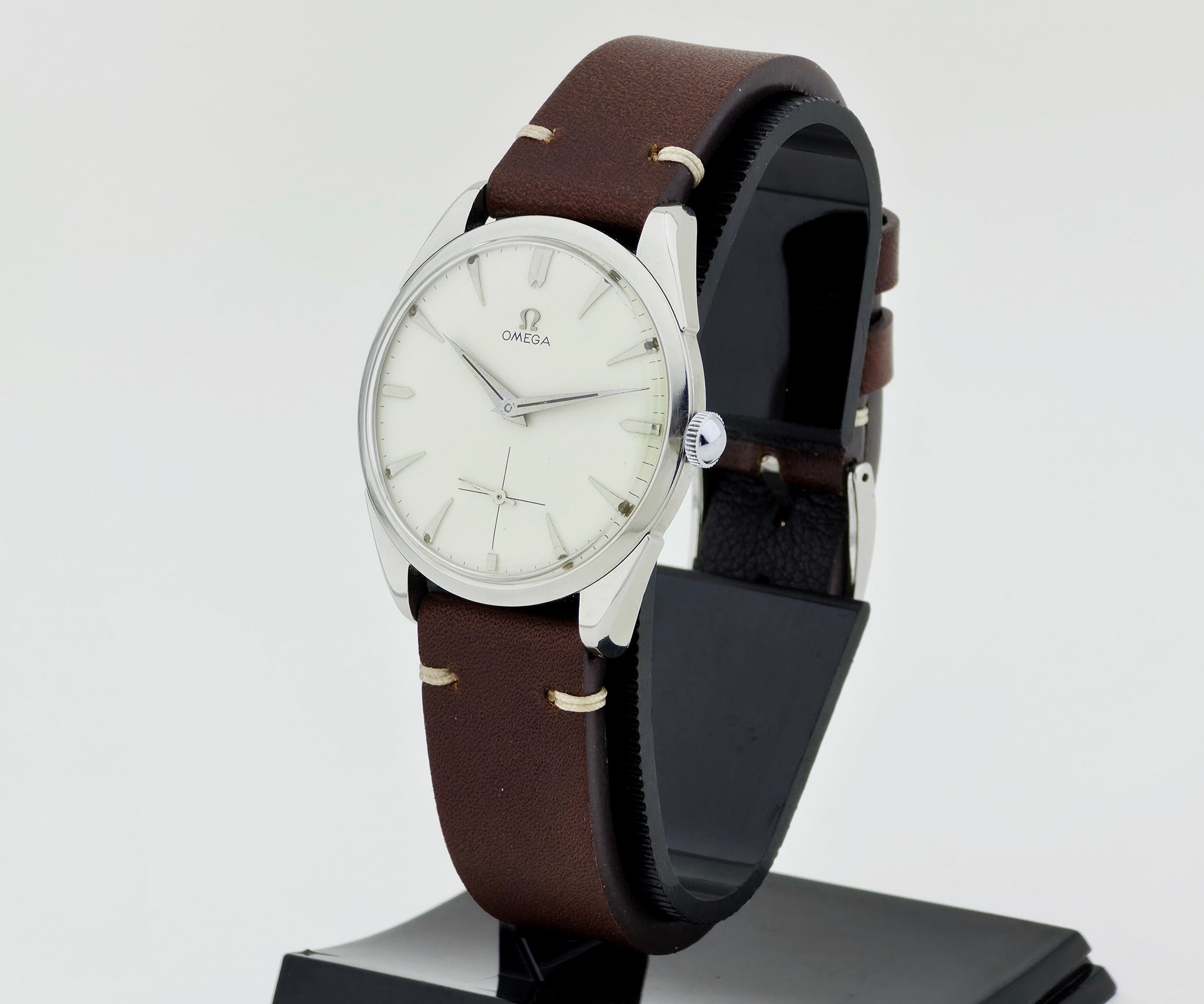 Vintage OMEGA Mechanical Cal.267 Stainless steel 35mm Men's watch Ref: 2900-2
