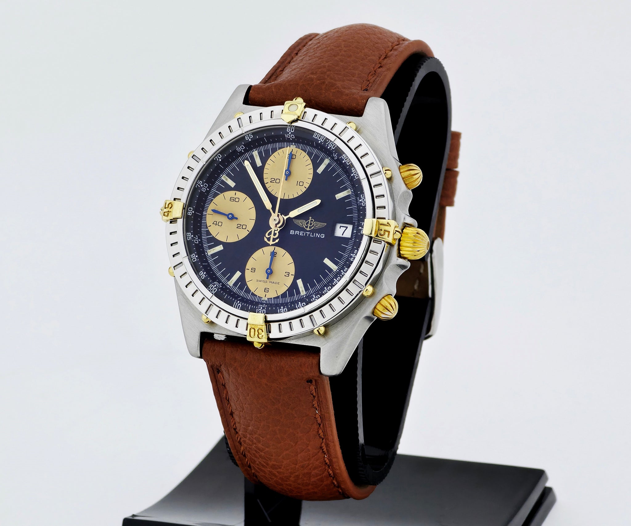 BREITLING Chronomat Chronograph Automatic 39mm Gold & Steel Men's watch 81950 A