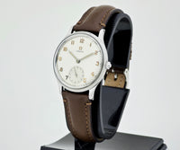 Rare 1940s OMEGA Mechanical Cal. 28 Steel case 35mm for Men’s Ref: 2403/1