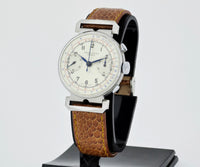 1940s Favre-Leuba Chronograph mechanical Cal.22 Stainless steel case 36mm