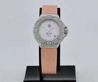 Ladies TAG Heuer Formula 1 Quartz, 36mm Steel case & Diamond Bezel Ref: WAC1216