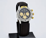 Paul Picot U-Boot Chronograph Mechanical Lemania Cal. 1873 Steel & 18k Gold 35mm