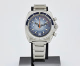 Vintage FALCON chronograph mechanical Cal. 7734 Steel Diver watch 42mm