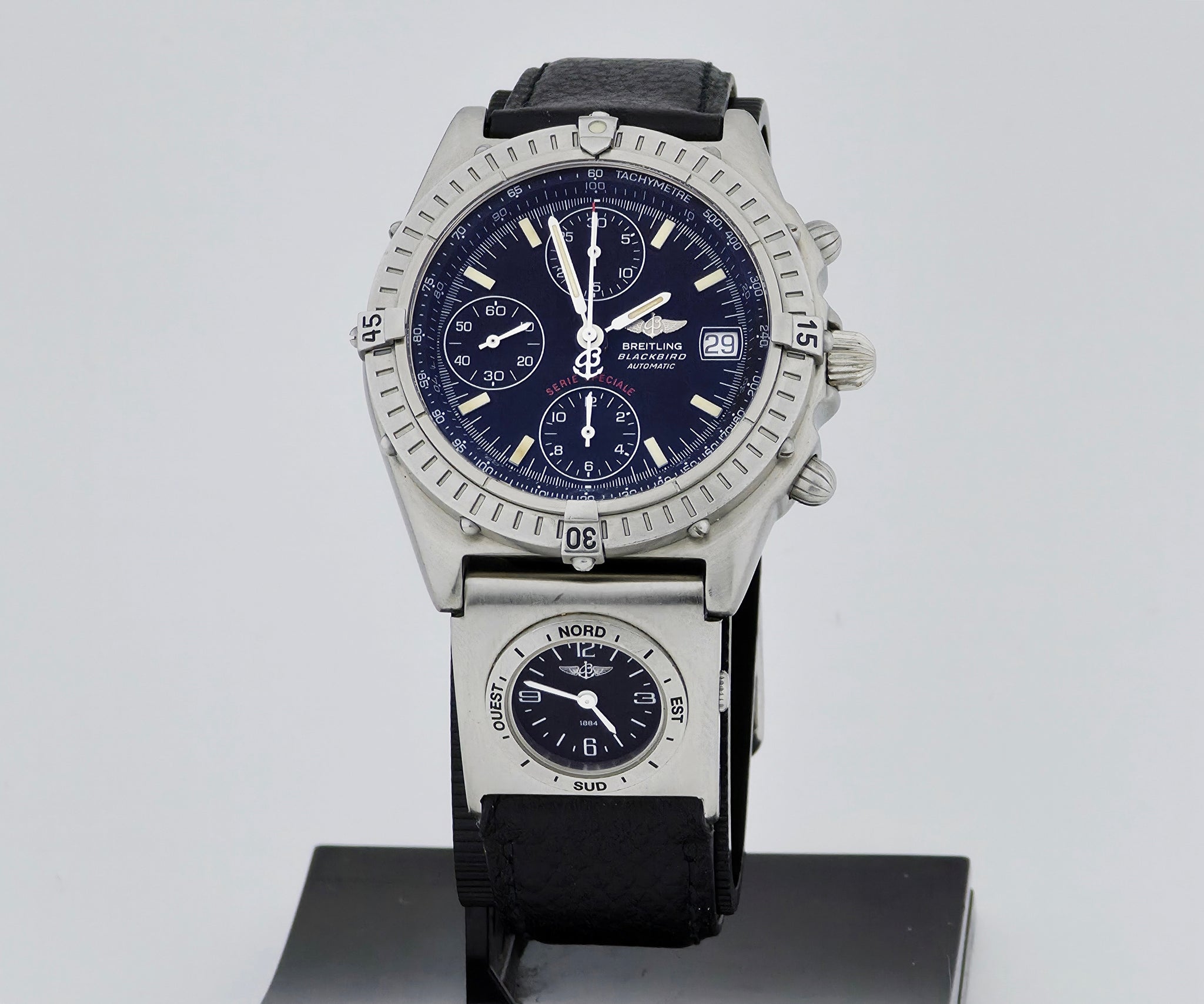 BREITLING Blackbird Chronograph Automatic, Two Steel Men's watch Ref: A13350