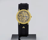 Rare Maurice Lacroix Skeleton mechanical, Gold plated Unisex watch Ref: 12988
