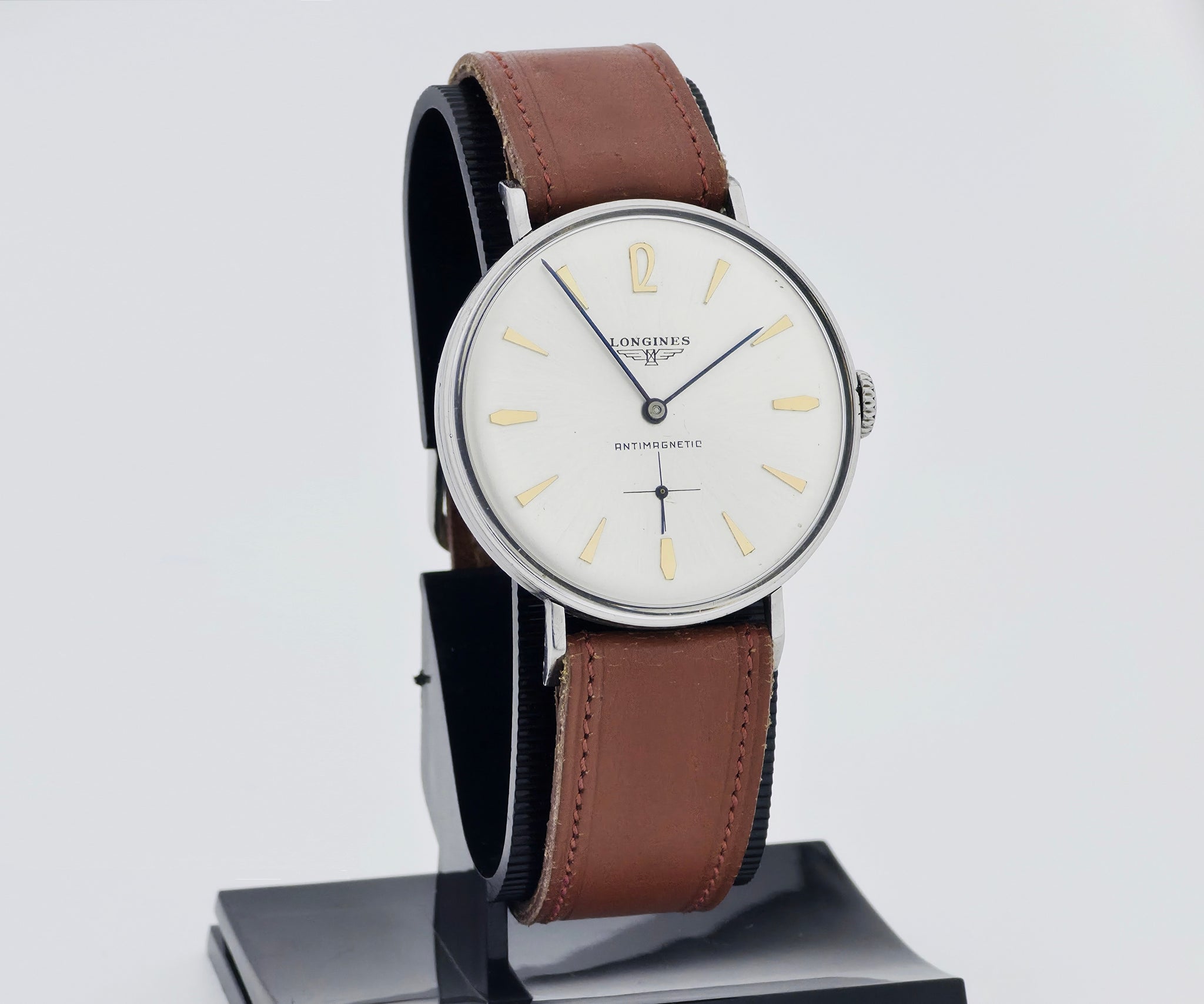 1940s Vintage LONGINES mechanical Cal. 12.68z Steel case 37mm Ref: 21169