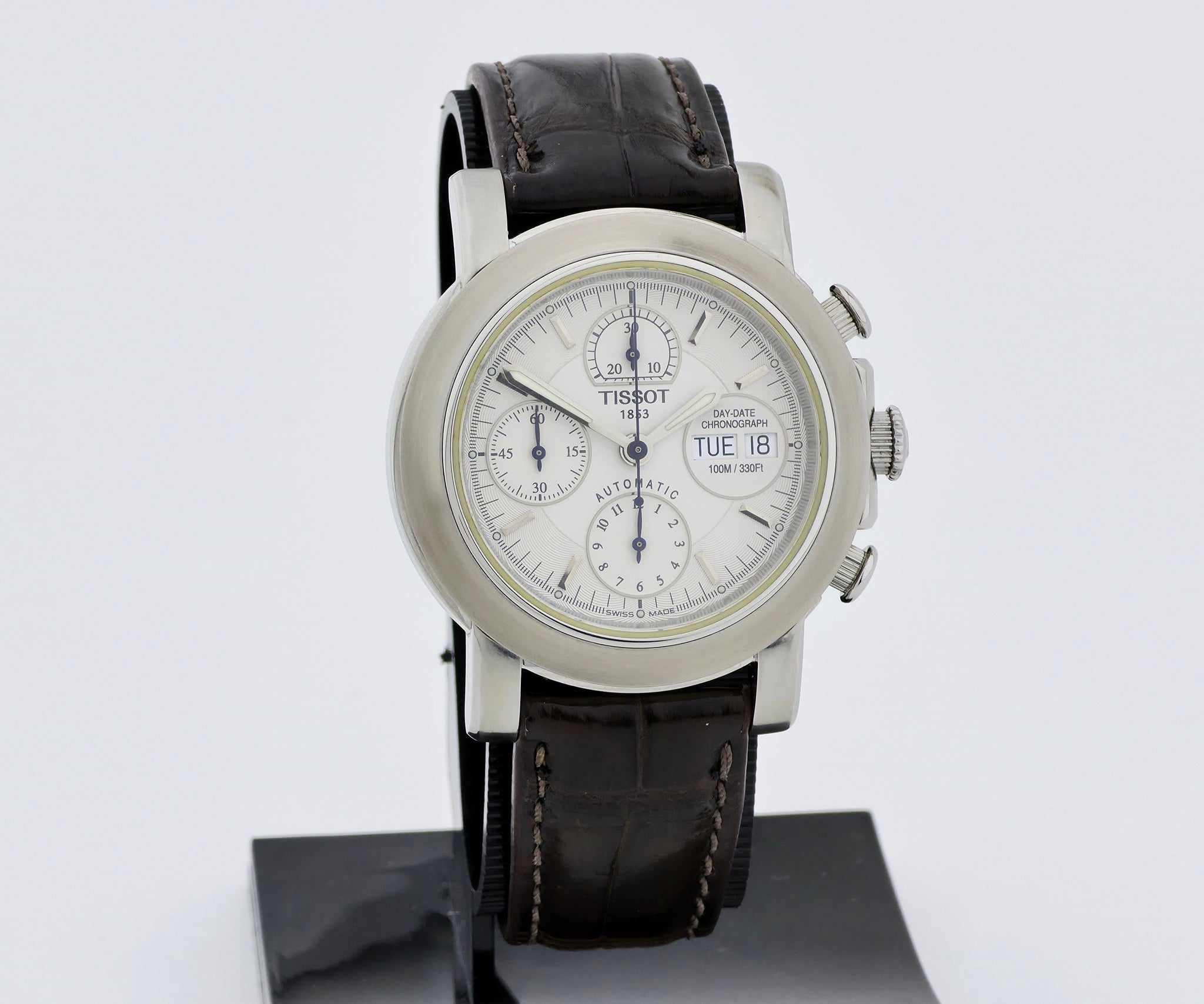 TISSOT T-Lord Day-Date Chronograph automatic Cal. 7750 T166/266 Steel case 41mm