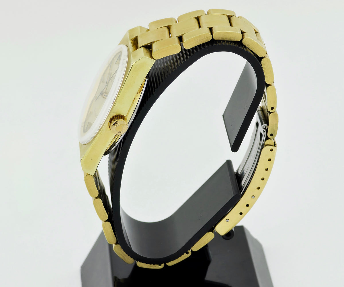 vintage Omega Genève Automatic Cal. 1481  Steel & Gold plated 35mm Men's watch Ω 166.099