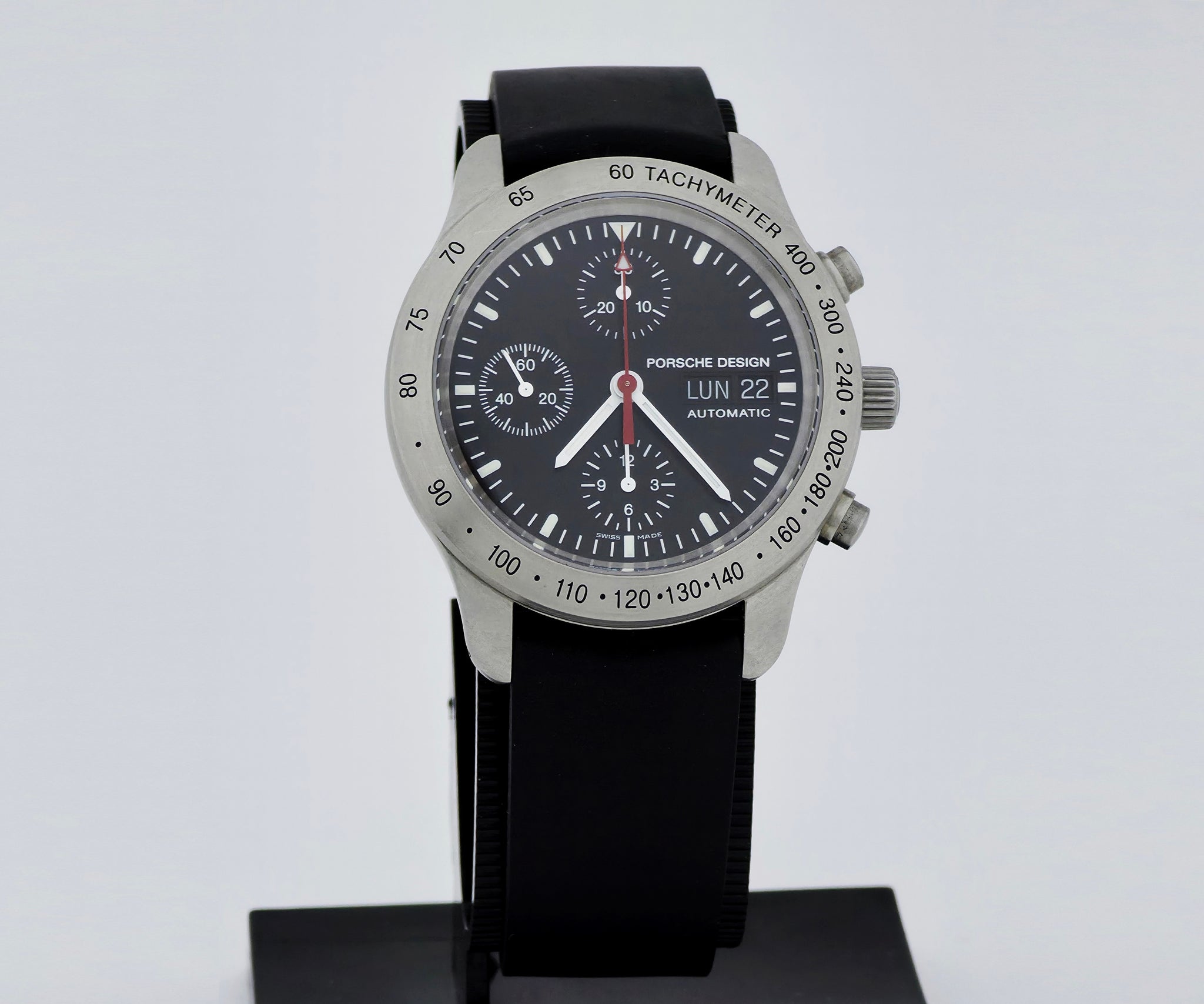 Porsche Design P10 By Eterna Chronograph Automatic Cal. 7750 Steel Case 39mm Ref: 6605.41