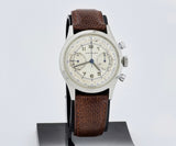 1940s Vintage CRYSLER & Co chronograph mechanical, Venus 175 Steel case 38mm