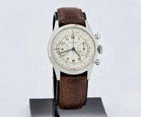 1940s Vintage CRYSLER & Co chronograph mechanical, Venus 175 Steel case 38mm