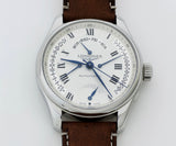 LONGINES Master Collection Retrograde Calendar & Power Reserve 44mm Steel case L2.716.4