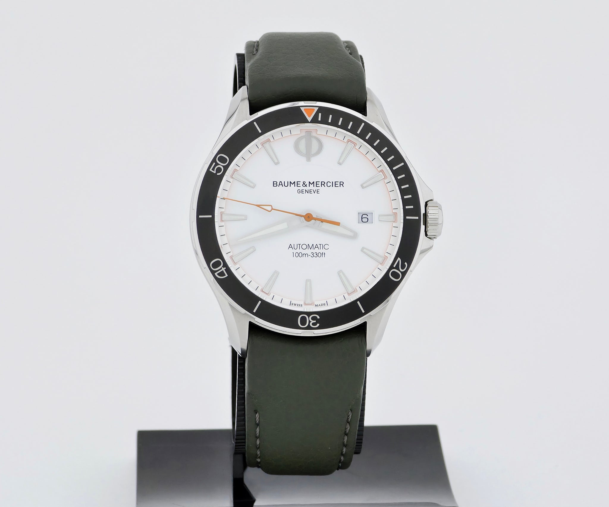 Baume & Mercier Clifton Club Automatic, 42mm Steel Men's watch Ref: 65827