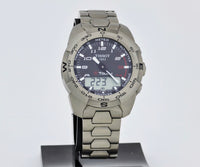 Tissot T-Touch Expert T013420A Carbon dial, 43mm Titanium Men's watch