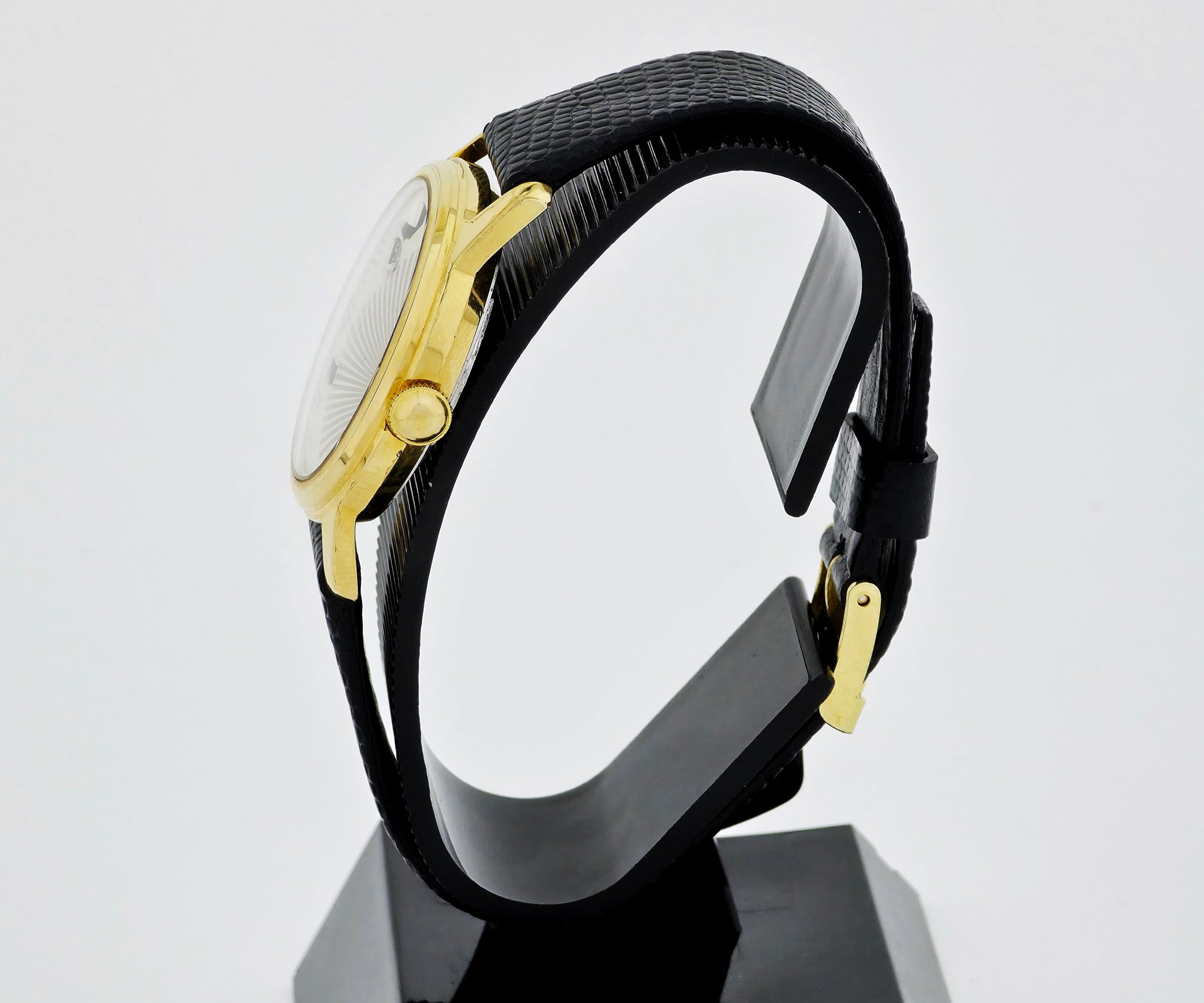 Vintage Lorenz Directime Mechanical 34mm Steel & Gold plated case
