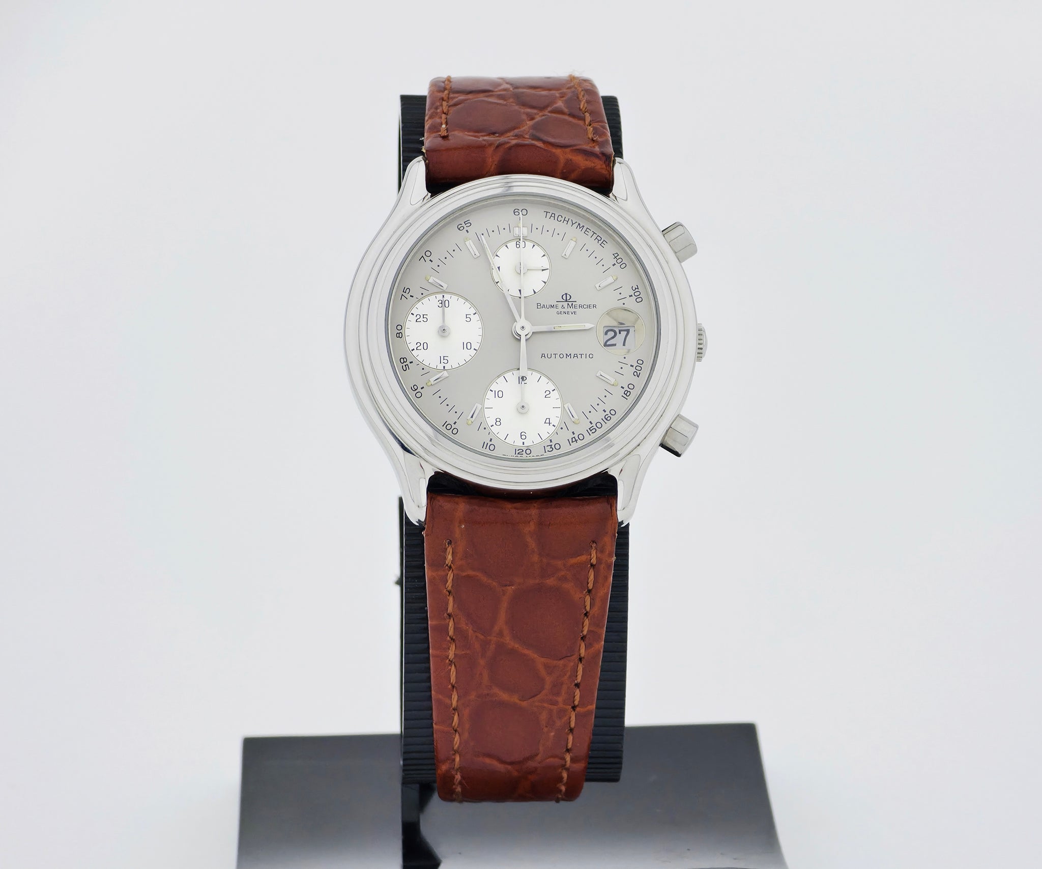 Baume & Mercier Baumatic Automatic, Steel 36mm mid-size Men's watch Ref: 6103
