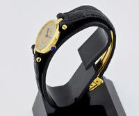 Ladies Cartier Must de Vermeil Quartz 925 silver & Gold plated  Ref: 590004