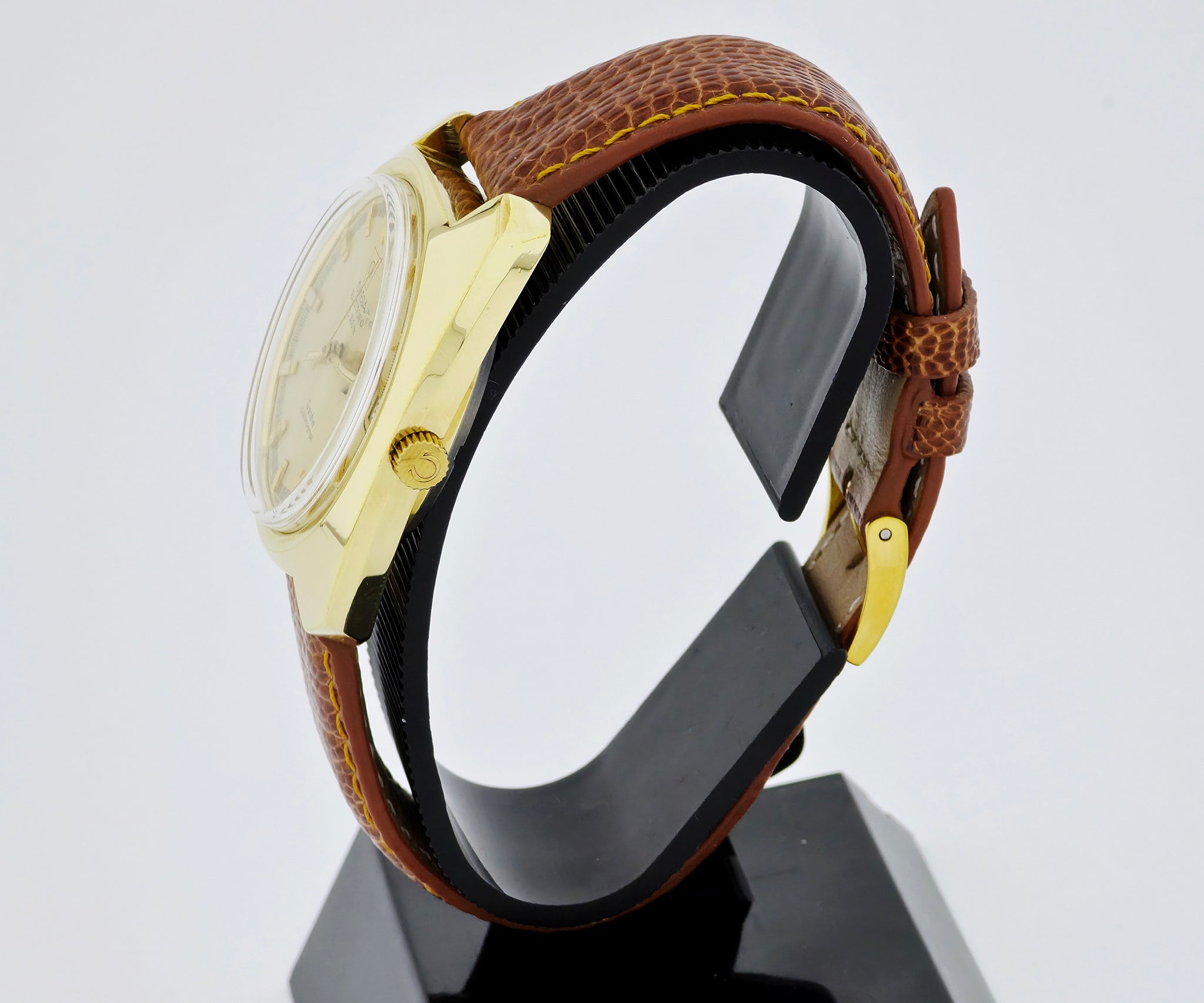 Vintage OMEGA f300Hz Quartz Cal. 1260 Steel & Gold plated case 38mm Ref: 198.031