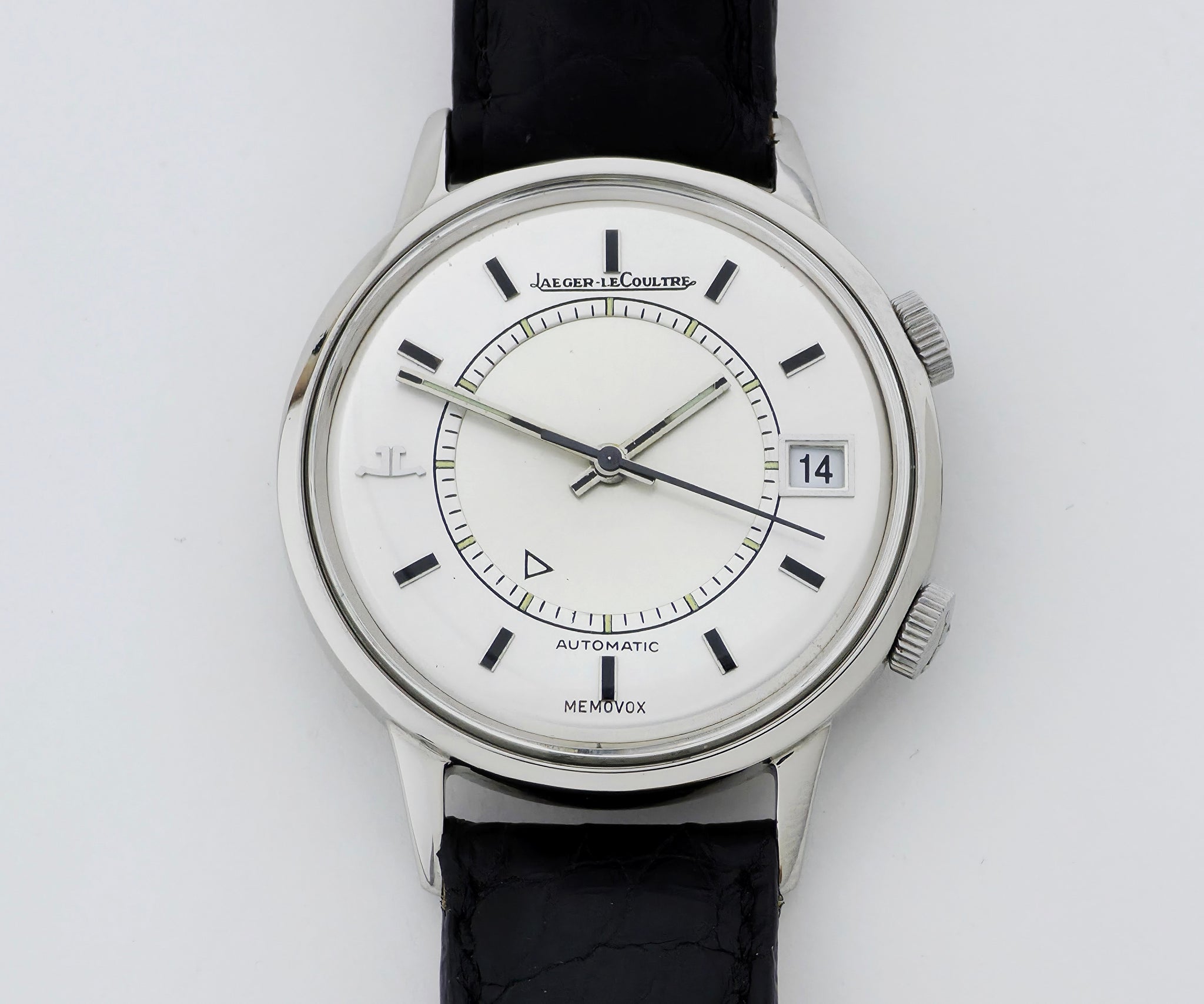 Jaeger-LeCoultre Memovox "Speed Beat" automatic Cal. 916 Steel case 37mm Ref: E875
