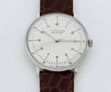 Junghans Max Bill Mechanical Cal. J805.1 Steel 34mm Unisex watch Ref: 27/3701
