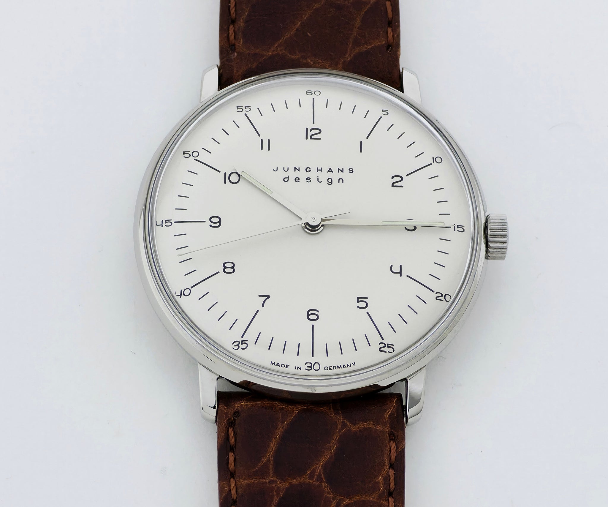 Junghans Max Bill Mechanical Cal. J805.1 Steel 34mm Unisex watch Ref: 27/3701