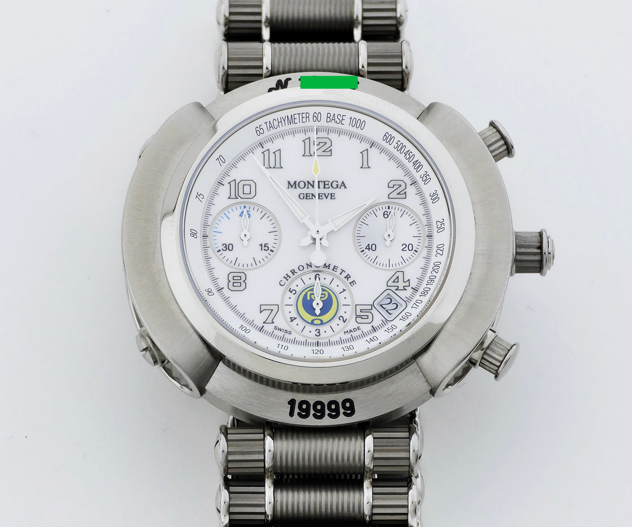 MONTEGA R9 Chronograph Chronometer Automatic 44mm Steel MC01 Limited edition 19999