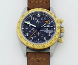 FORTIS Official Cosmonauts Chronograph Lemania 5100 Two tone 38mm case 602.60.142