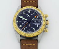 FORTIS Official Cosmonauts Chronograph Lemania 5100 Two tone 38mm case 602.60.142