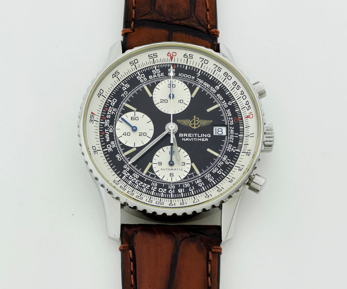 BREITLING Old Navitimer II Panda Dial 41.5mm Steel case, Chronograph Automatic Ref: A13019