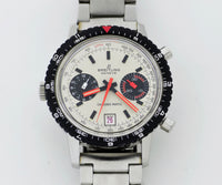 Vintage BREITLING Chrono-matic Valjoux Cal.12  Automatic 40mm steel Ref: 2110 Panda dial